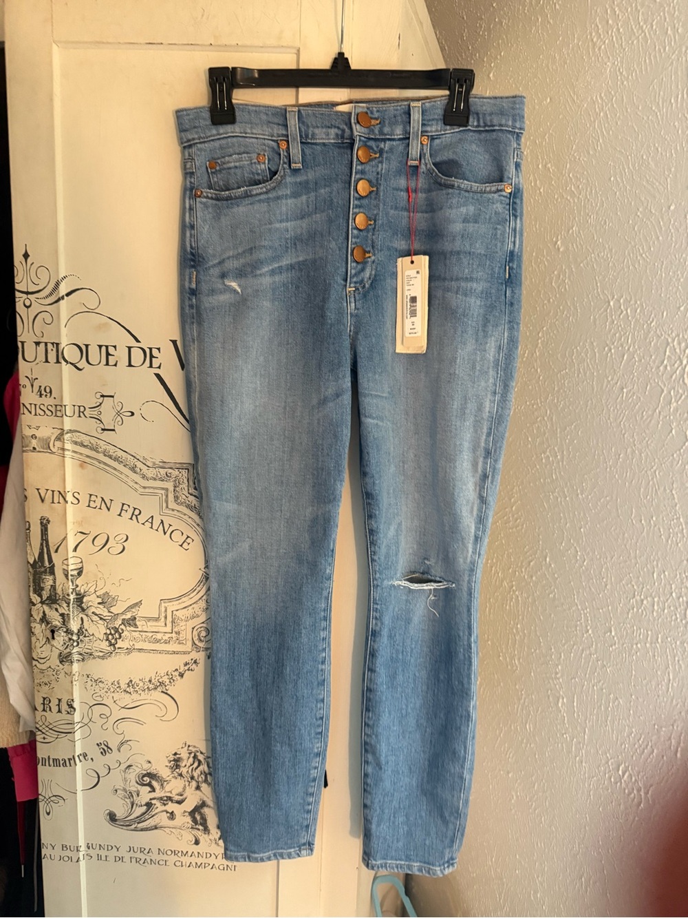 NWT Alice and Olivia High Rise Skinny Jeans
